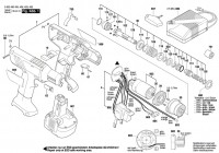 Bosch 0 602 490 435 EXACT 9 Cordless Screw Driver Spare Parts